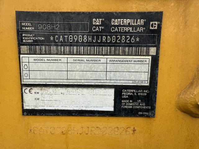 Cat 908 H2 - Колесен товарач: снимка 5 Cat 908 H2 - Колесен товарач: снимка 5