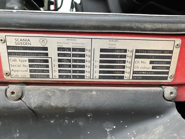 Scania T 114 C 380 - Самосвал камион: снимка 5 Scania T 114 C 380 - Самосвал камион: снимка 5