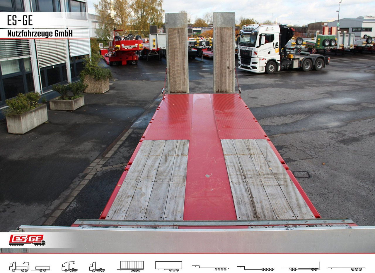 Faymonville MAX Trailer MAX100 Semi-Tieflader 1tlg. Rampen - Нискорамна площадка полуремарке: снимка 4 Faymonville MAX Trailer MAX100 Semi-Tieflader 1tlg. Rampen - Нискорамна площадка полуремарке: снимка 4