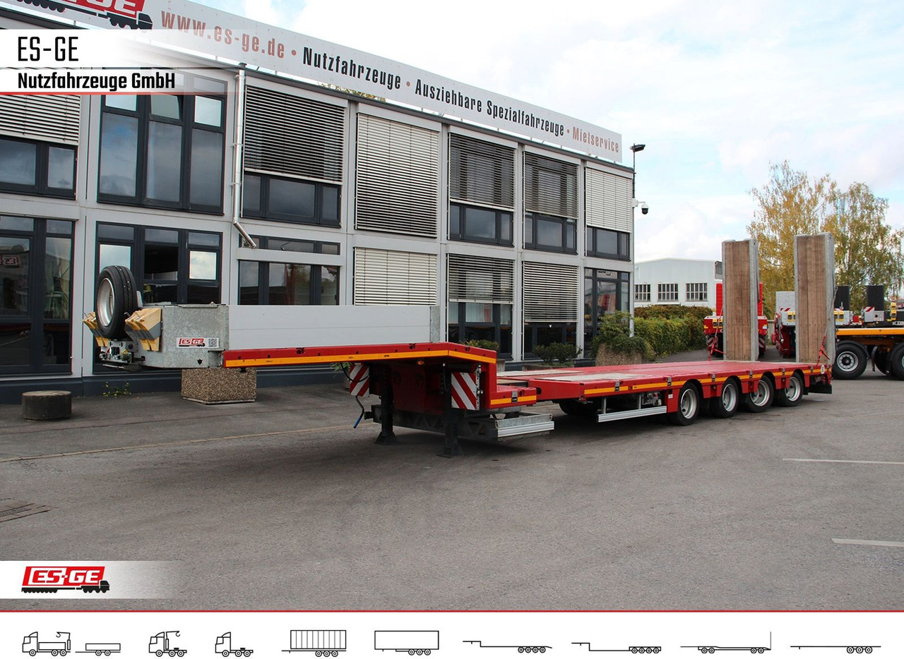 Faymonville MAX Trailer MAX100 Semi-Tieflader 205er - Нискорамна площадка полуремарке: снимка 2 Faymonville MAX Trailer MAX100 Semi-Tieflader 205er - Нискорамна площадка полуремарке: снимка 2