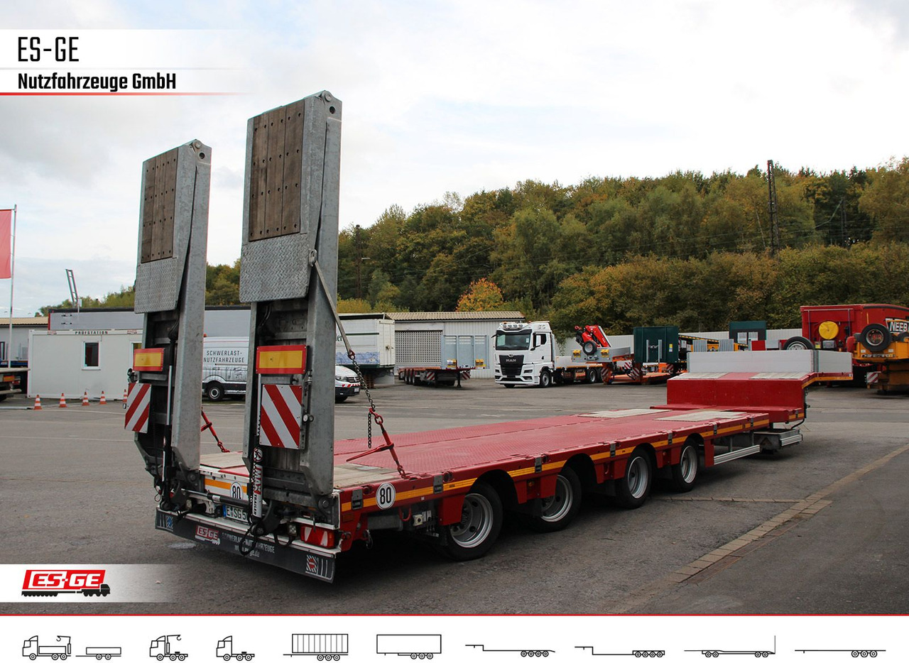 Faymonville MAX Trailer MAX100 Semi-Tieflader 205er - Нискорамна площадка полуремарке: снимка 3 Faymonville MAX Trailer MAX100 Semi-Tieflader 205er - Нискорамна площадка полуремарке: снимка 3