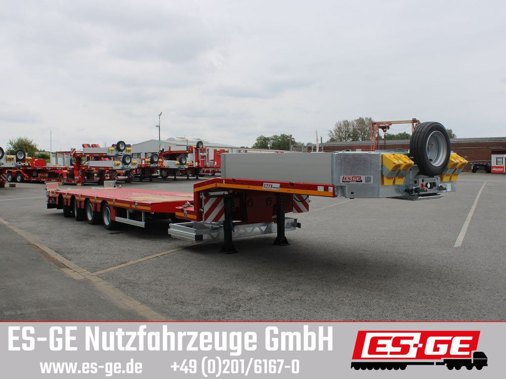 Faymonville MAX Trailer MAX100 Semi-Tieflader 205er - Нискорамна площадка полуремарке: снимка 4 Faymonville MAX Trailer MAX100 Semi-Tieflader 205er - Нискорамна площадка полуремарке: снимка 4