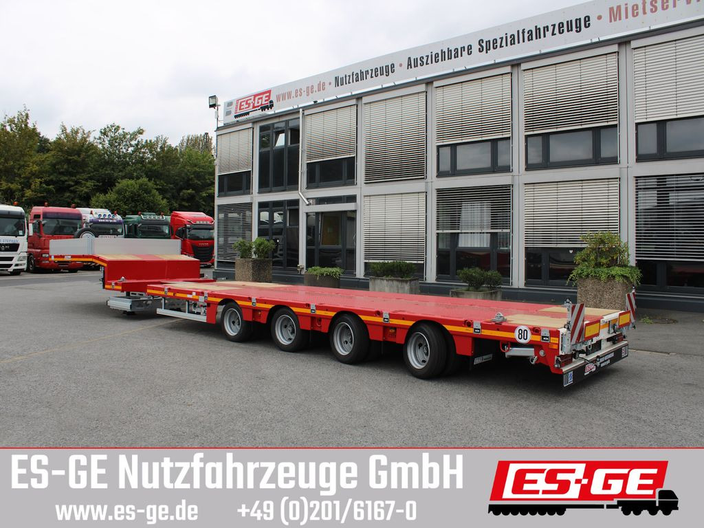 Faymonville MAX Trailer MAX100 Semi-Tieflader 205er - Нискорамна площадка полуремарке: снимка 1 Faymonville MAX Trailer MAX100 Semi-Tieflader 205er - Нискорамна площадка полуремарке: снимка 1