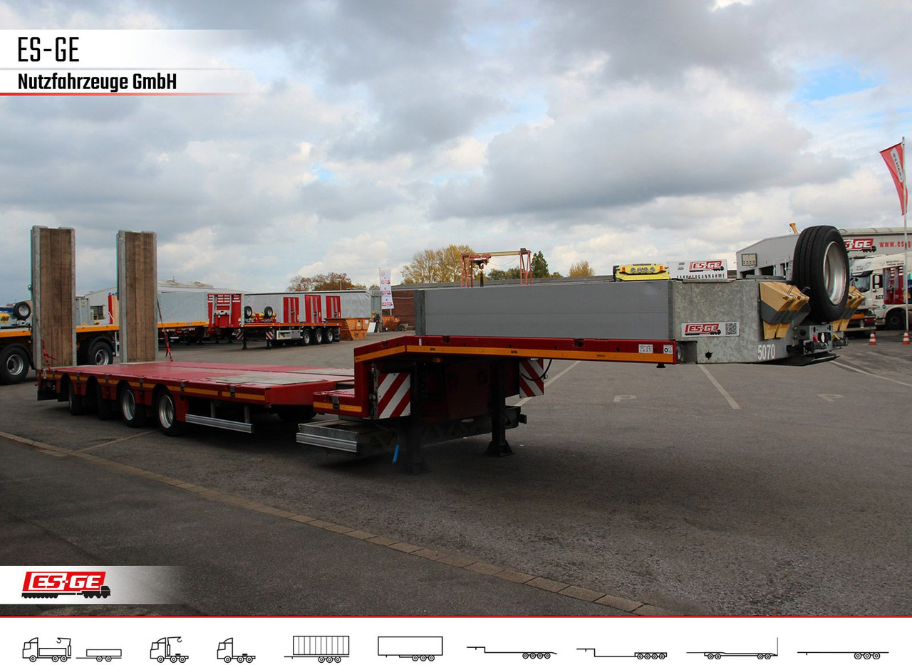 Faymonville MAX Trailer MAX100 Semi-Tieflader 205er - Нискорамна площадка полуремарке: снимка 4 Faymonville MAX Trailer MAX100 Semi-Tieflader 205er - Нискорамна площадка полуремарке: снимка 4