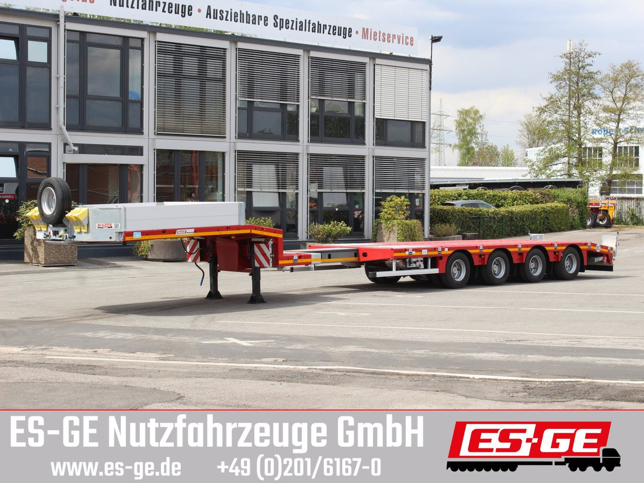 Faymonville MAX Trailer MAX100 Semi-Tieflader - Нискорамна площадка полуремарке: снимка 1 Faymonville MAX Trailer MAX100 Semi-Tieflader - Нискорамна площадка полуремарке: снимка 1
