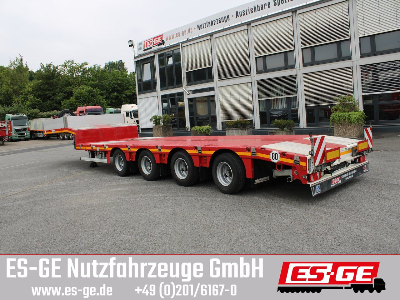 Faymonville MAX Trailer MAX100 Semi-Tieflader - Нискорамна площадка полуремарке: снимка 1 Faymonville MAX Trailer MAX100 Semi-Tieflader - Нискорамна площадка полуремарке: снимка 1