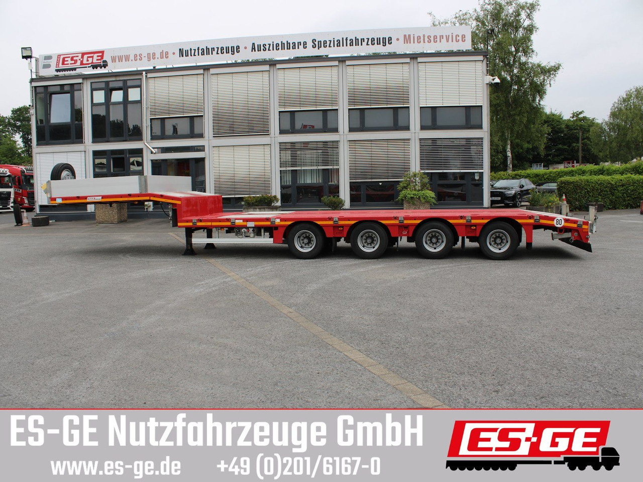 Faymonville MAX Trailer MAX100 Semi-Tieflader - Нискорамна площадка полуремарке: снимка 5 Faymonville MAX Trailer MAX100 Semi-Tieflader - Нискорамна площадка полуремарке: снимка 5