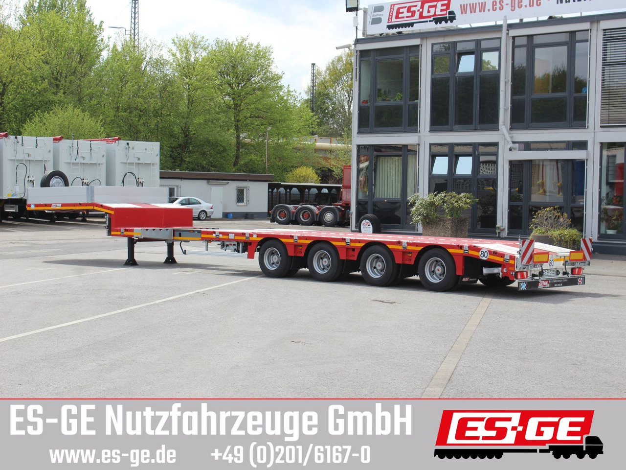 Faymonville MAX Trailer MAX100 Semi-Tieflader - Нискорамна площадка полуремарке: снимка 2 Faymonville MAX Trailer MAX100 Semi-Tieflader - Нискорамна площадка полуремарке: снимка 2
