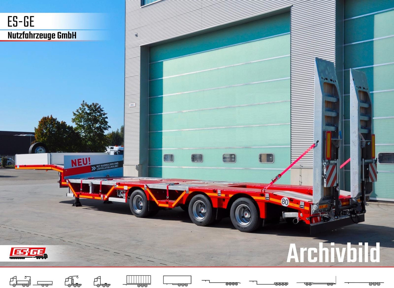Faymonville MAX Trailer MAX100 Semi-Tieflader Radmulden - Нискорамна площадка полуремарке: снимка 2 Faymonville MAX Trailer MAX100 Semi-Tieflader Radmulden - Нискорамна площадка полуремарке: снимка 2