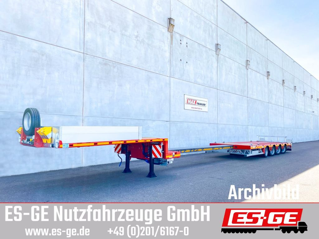 Faymonville MAX Trailer MAX110 Semi-Tieflader - Нискорамна площадка полуремарке: снимка 2 Faymonville MAX Trailer MAX110 Semi-Tieflader - Нискорамна площадка полуремарке: снимка 2
