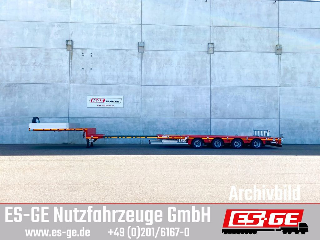 Faymonville MAX Trailer MAX110 Semi-Tieflader - Нискорамна площадка полуремарке: снимка 4 Faymonville MAX Trailer MAX110 Semi-Tieflader - Нискорамна площадка полуремарке: снимка 4