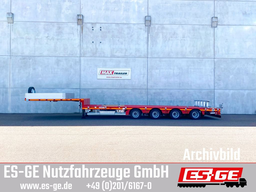 Faymonville MAX Trailer MAX110 Semi-Tieflader - Нискорамна площадка полуремарке: снимка 3 Faymonville MAX Trailer MAX110 Semi-Tieflader - Нискорамна площадка полуремарке: снимка 3