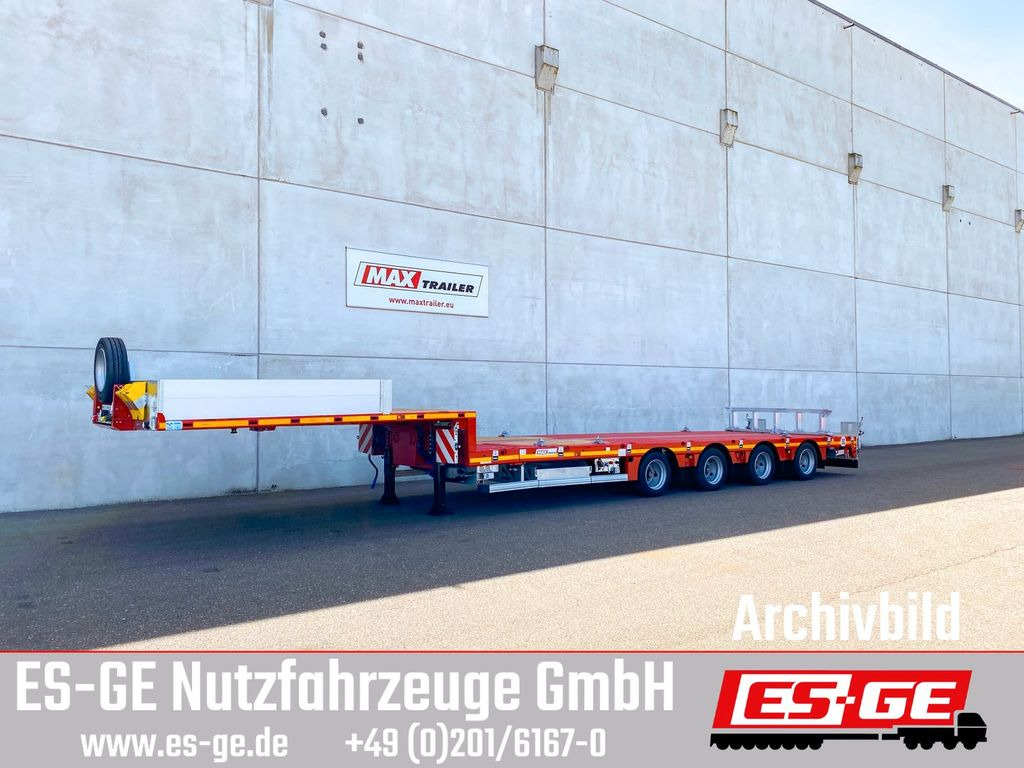 Faymonville MAX Trailer MAX110 Semi-Tieflader - Нискорамна площадка полуремарке: снимка 5 Faymonville MAX Trailer MAX110 Semi-Tieflader - Нискорамна площадка полуремарке: снимка 5