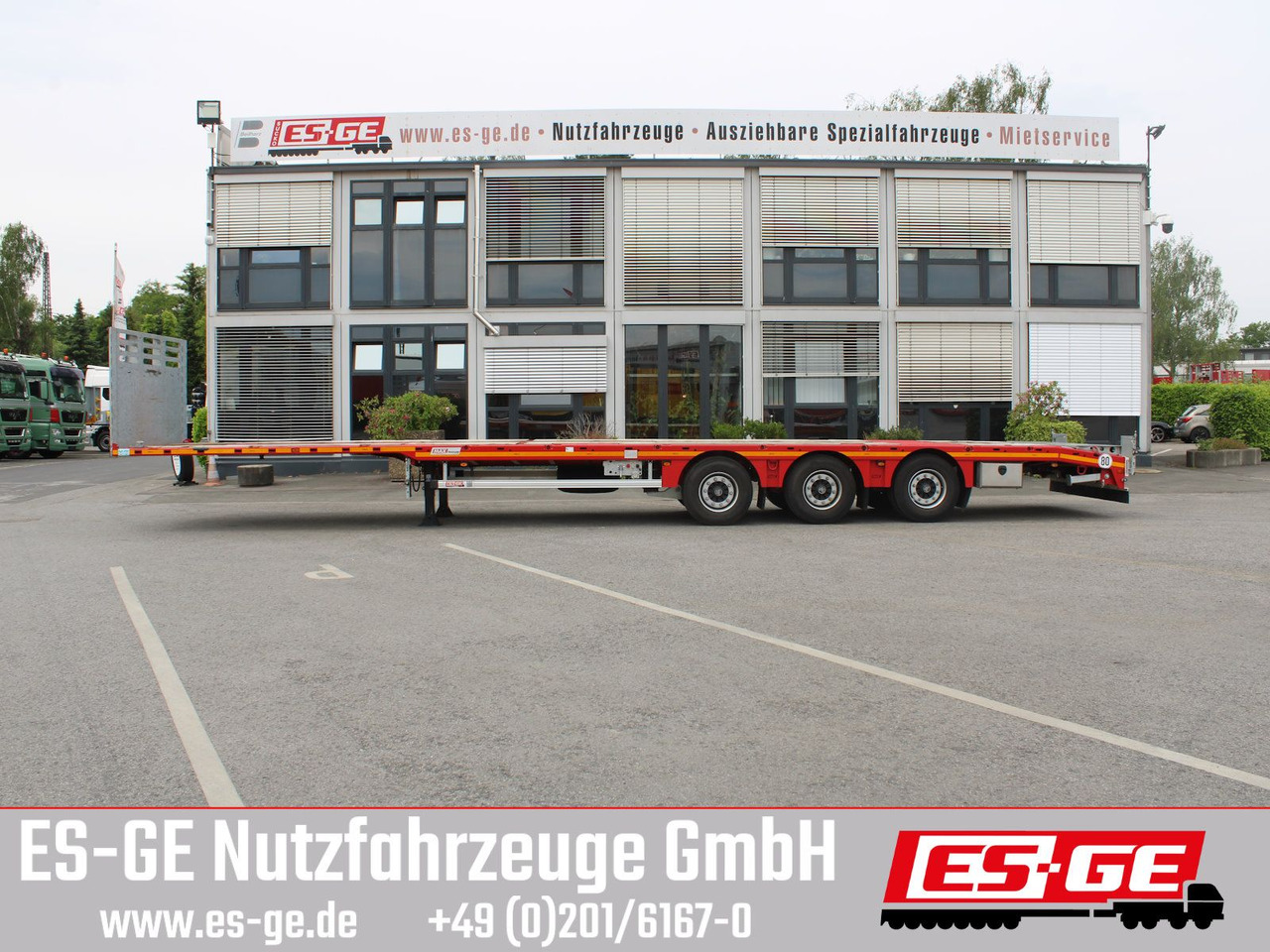 Faymonville MAX Trailer MAX200 Sattelanhänger Megatrailer - Бордово полуремарке/ Платформа: снимка 5 Faymonville MAX Trailer MAX200 Sattelanhänger Megatrailer - Бордово полуремарке/ Платформа: снимка 5