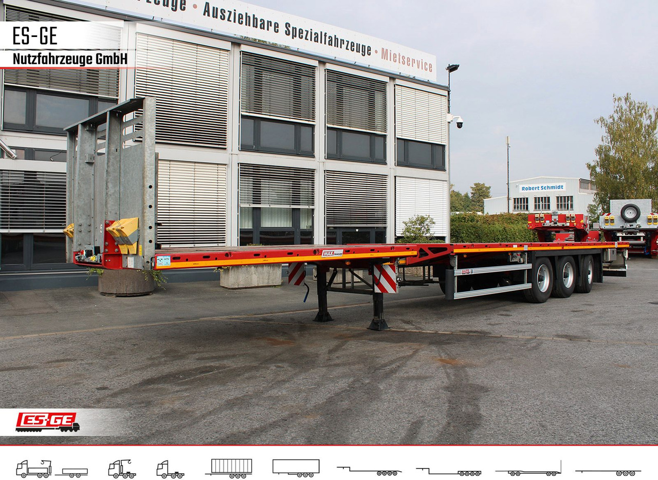 Faymonville MAX Trailer MAX200 Telesattel - Бордово полуремарке/ Платформа: снимка 1 Faymonville MAX Trailer MAX200 Telesattel - Бордово полуремарке/ Платформа: снимка 1