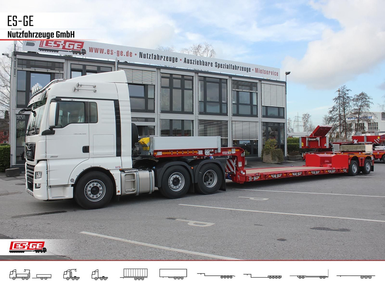 Faymonville MAX Trailer MAX510 Tiefbett 2x12 t PA - Нискорамна площадка полуремарке: снимка 2 Faymonville MAX Trailer MAX510 Tiefbett 2x12 t PA - Нискорамна площадка полуремарке: снимка 2