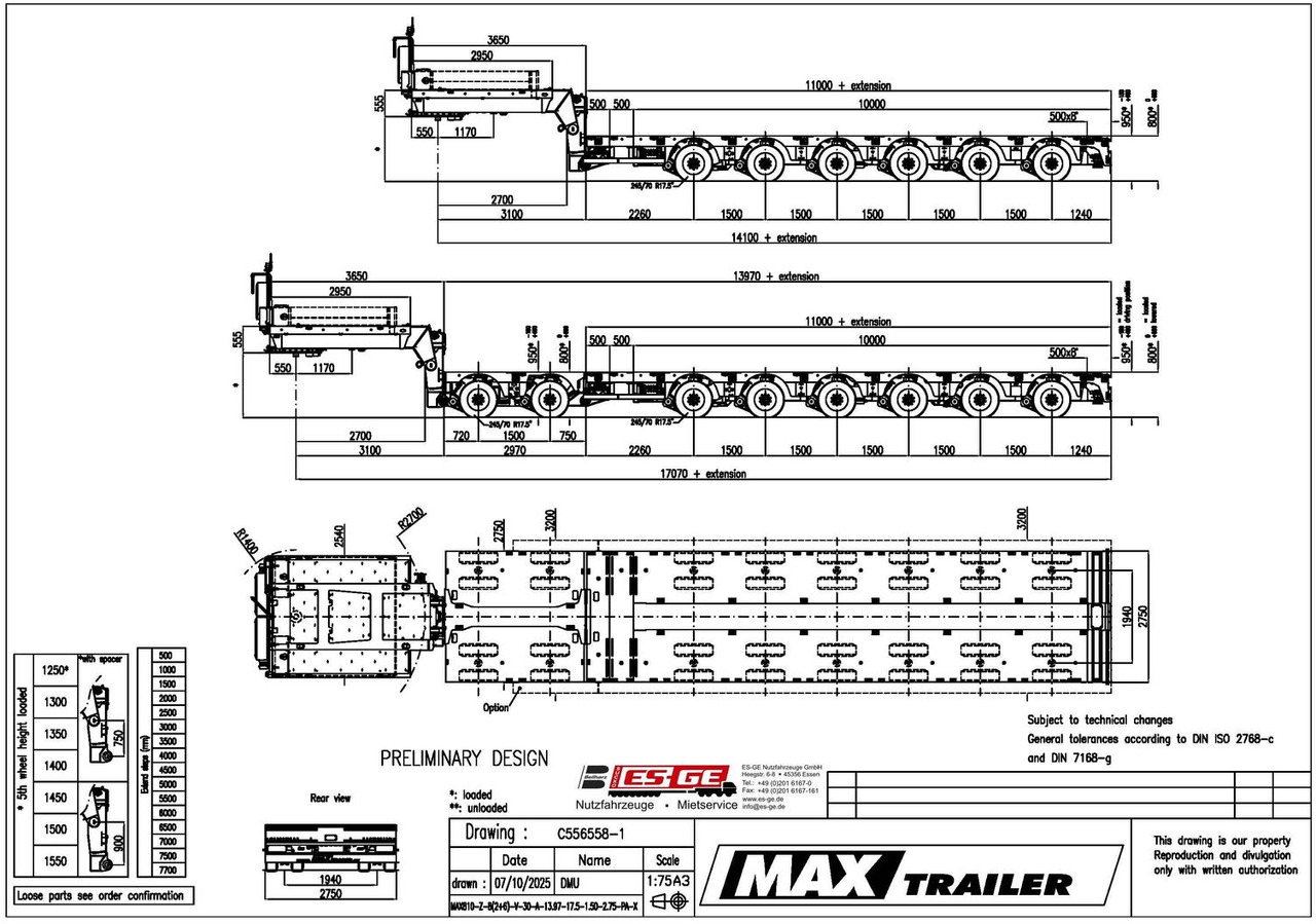 Faymonville MAX Trailer MAX810 Semi-Tieflader 2+6 PA-X - Нискорамна площадка полуремарке: снимка 1 Faymonville MAX Trailer MAX810 Semi-Tieflader 2+6 PA-X - Нискорамна площадка полуремарке: снимка 1
