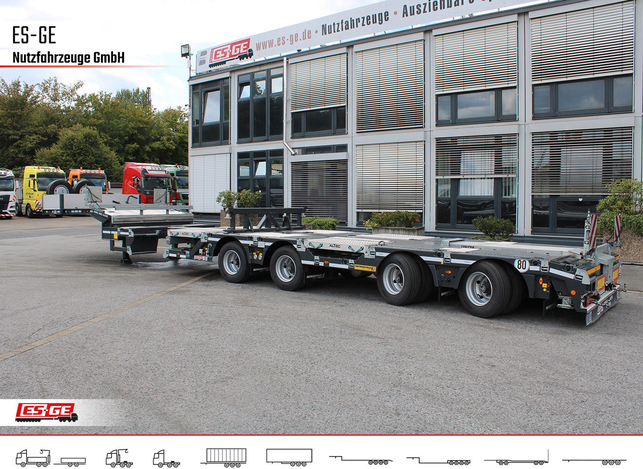Faymonville Multimax Satteltieflader (2+2) - nachlaufgelenkt - Нискорамна площадка полуремарке: снимка 1 Faymonville Multimax Satteltieflader (2+2) - nachlaufgelenkt - Нискорамна площадка полуремарке: снимка 1