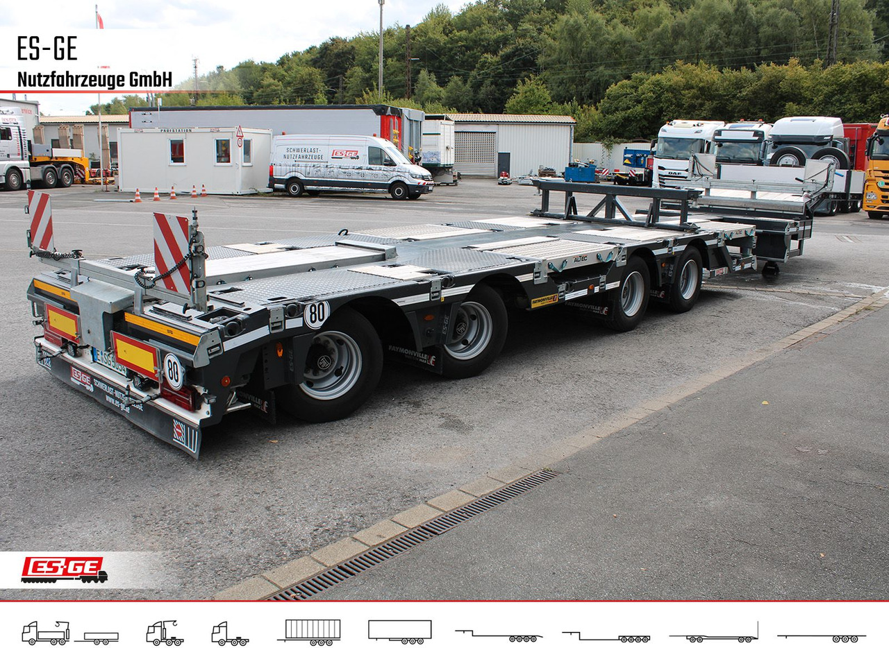 Faymonville Multimax Satteltieflader (2+2) - nachlaufgelenkt - Нискорамна площадка полуремарке: снимка 3 Faymonville Multimax Satteltieflader (2+2) - nachlaufgelenkt - Нискорамна площадка полуремарке: снимка 3