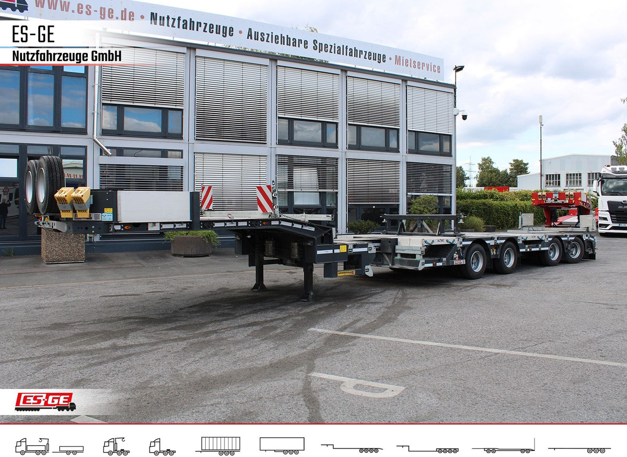 Faymonville Multimax Satteltieflader (2+2) - nachlaufgelenkt - Нискорамна площадка полуремарке: снимка 2 Faymonville Multimax Satteltieflader (2+2) - nachlaufgelenkt - Нискорамна площадка полуремарке: снимка 2