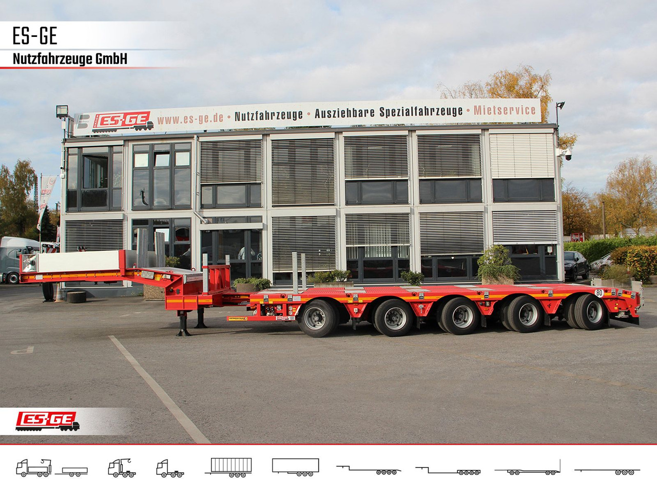 Faymonville Multimax Satteltieflader - hydr. gelenkt - Нискорамна площадка полуремарке: снимка 5 Faymonville Multimax Satteltieflader - hydr. gelenkt - Нискорамна площадка полуремарке: снимка 5