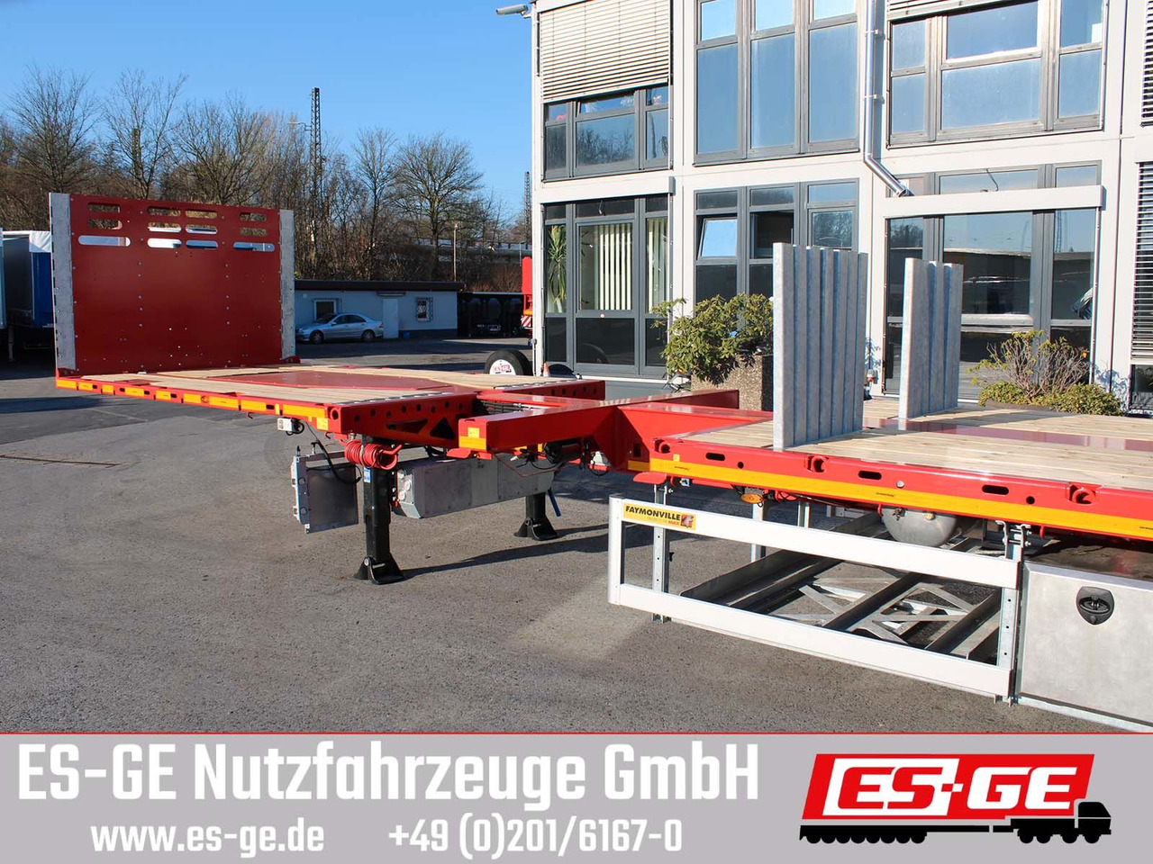 Faymonville Telemax Megatrailer - hydr. gelenkt - Бордово полуремарке/ Платформа: снимка 3 Faymonville Telemax Megatrailer - hydr. gelenkt - Бордово полуремарке/ Платформа: снимка 3