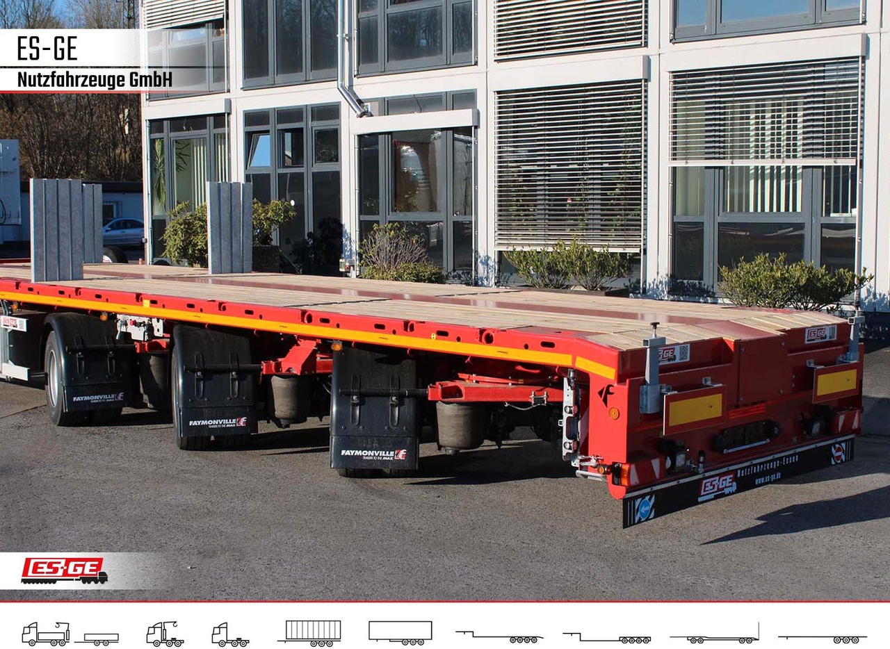 Faymonville Telemax Megatrailer - hydr. gelenkt - Бордово полуремарке/ Платформа: снимка 4 Faymonville Telemax Megatrailer - hydr. gelenkt - Бордово полуремарке/ Платформа: снимка 4