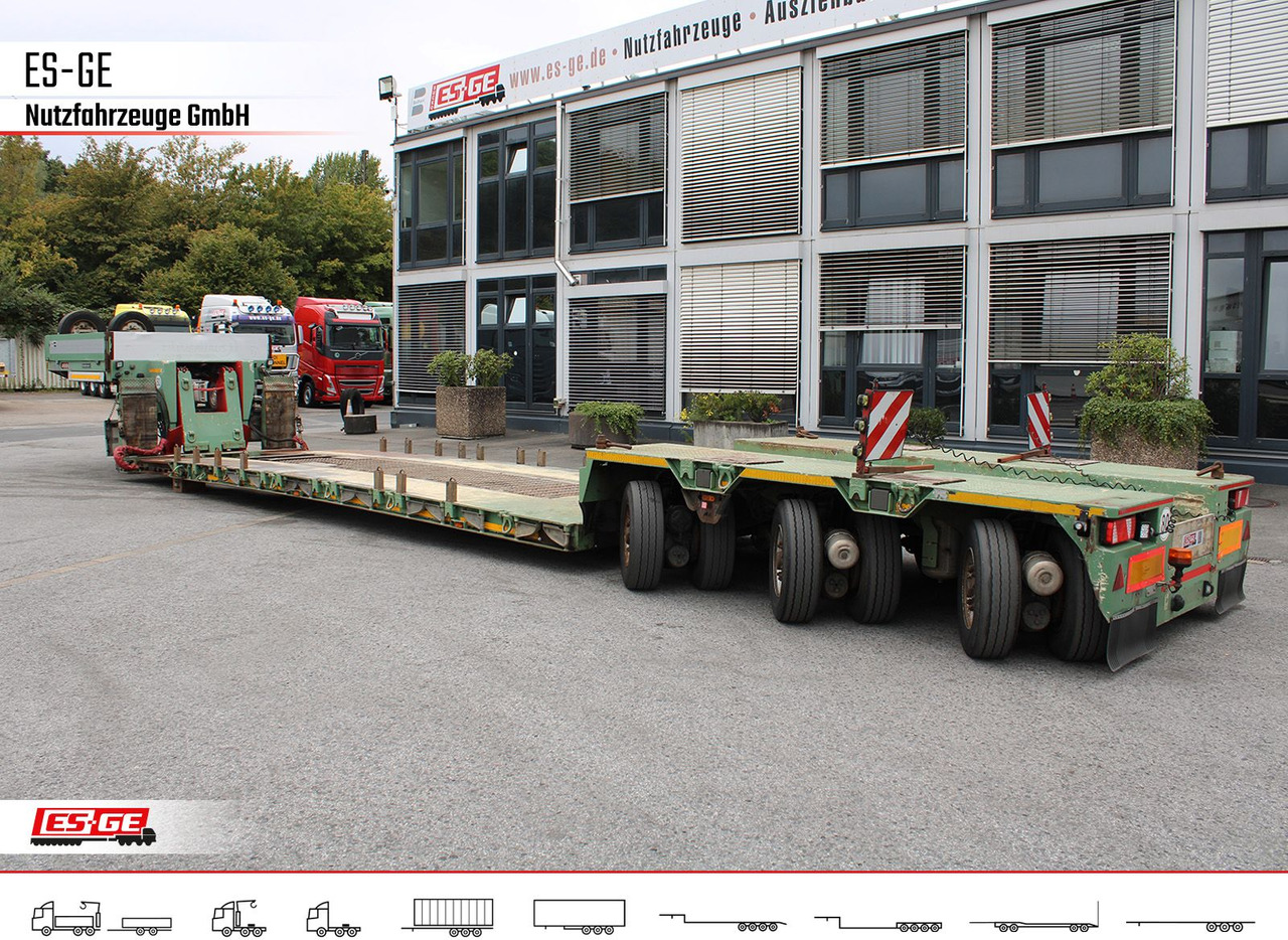 Goldhofer 3-Achs-Tiefbett 3x12 t - Нискорамна площадка полуремарке: снимка 1 Goldhofer 3-Achs-Tiefbett 3x12 t - Нискорамна площадка полуремарке: снимка 1