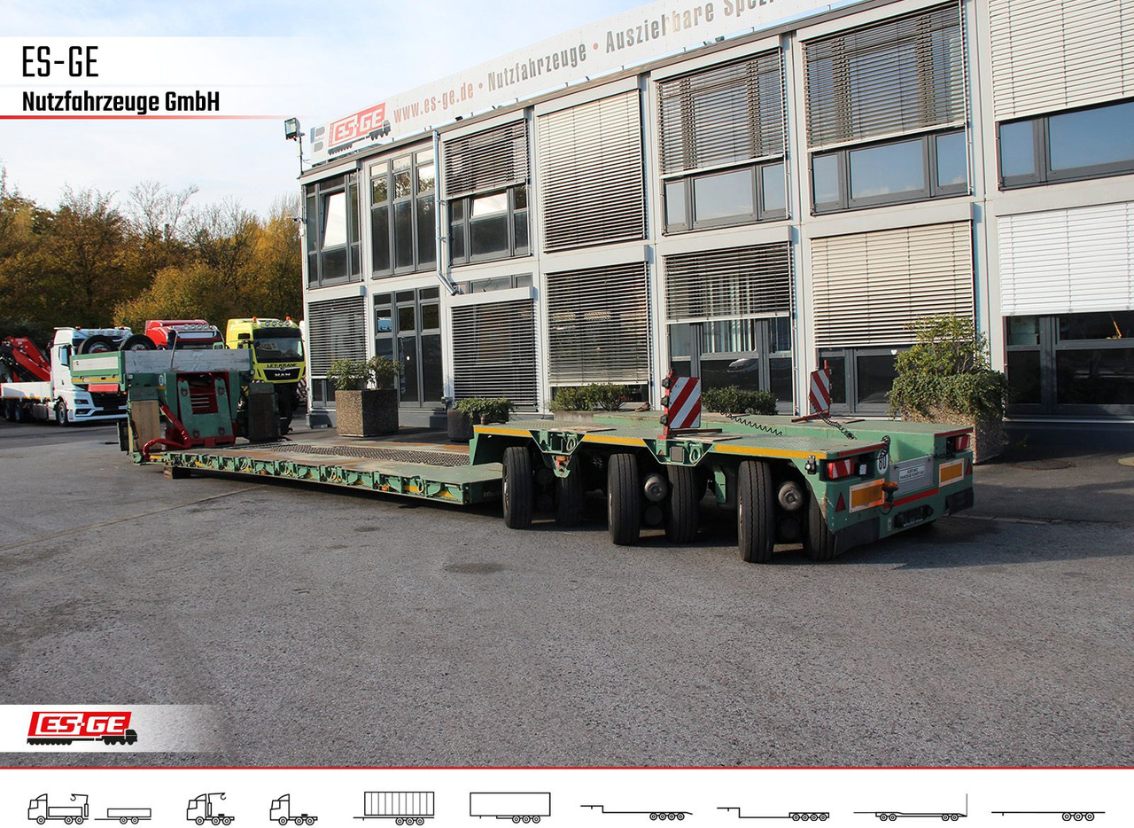 Goldhofer 3-Achs-Tiefbett 3x12 t - Нискорамна площадка полуремарке: снимка 2 Goldhofer 3-Achs-Tiefbett 3x12 t - Нискорамна площадка полуремарке: снимка 2