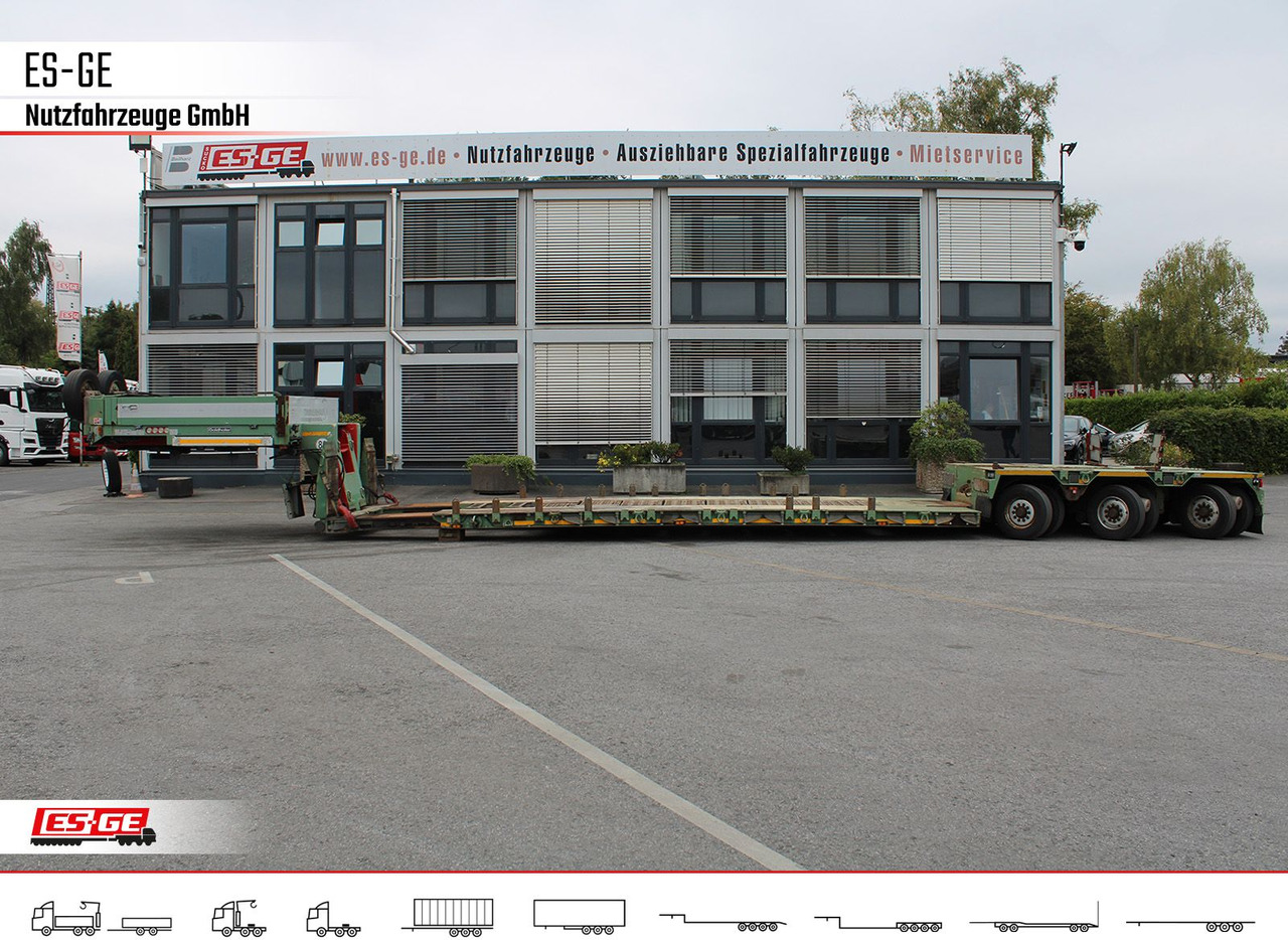 Goldhofer 3-Achs-Tiefbett 3x12 t - Нискорамна площадка полуремарке: снимка 5 Goldhofer 3-Achs-Tiefbett 3x12 t - Нискорамна площадка полуремарке: снимка 5