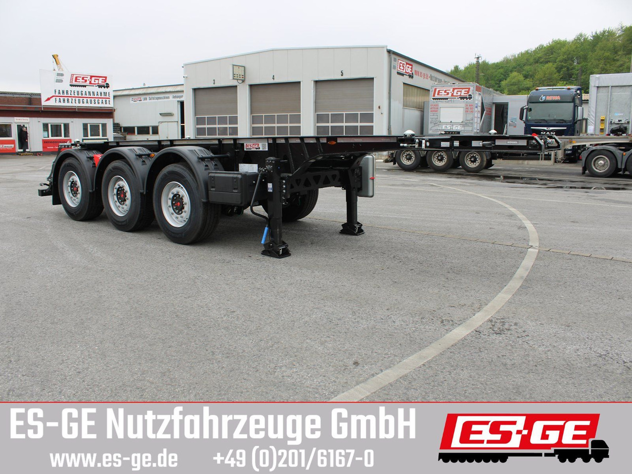 Kögel PORT 20 TANKPLEX Containerchassis - Контейнеровоз/ Сменна каросерия полуремарке: снимка 4 Kögel PORT 20 TANKPLEX Containerchassis - Контейнеровоз/ Сменна каросерия полуремарке: снимка 4