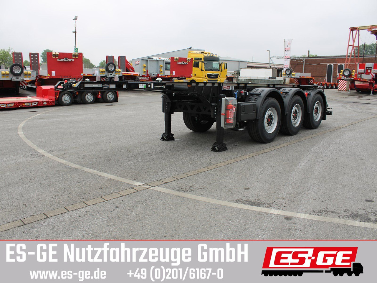 Kögel PORT 20 TANKPLEX Containerchassis - Контейнеровоз/ Сменна каросерия полуремарке: снимка 2 Kögel PORT 20 TANKPLEX Containerchassis - Контейнеровоз/ Сменна каросерия полуремарке: снимка 2