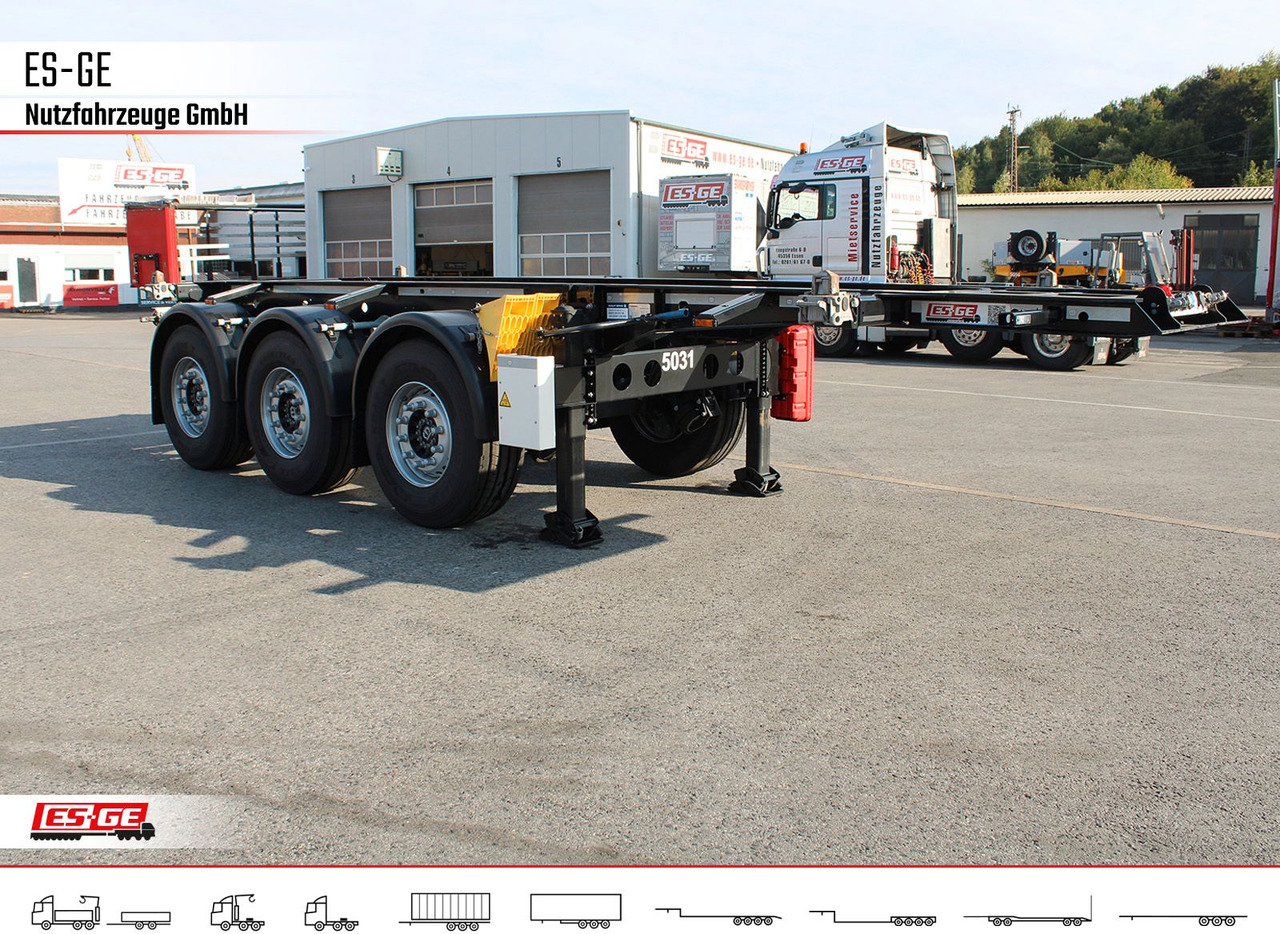 Krone Box Liner 3-Achs-Containerchassis 20' - Контейнеровоз/ Сменна каросерия полуремарке: снимка 5 Krone Box Liner 3-Achs-Containerchassis 20' - Контейнеровоз/ Сменна каросерия полуремарке: снимка 5