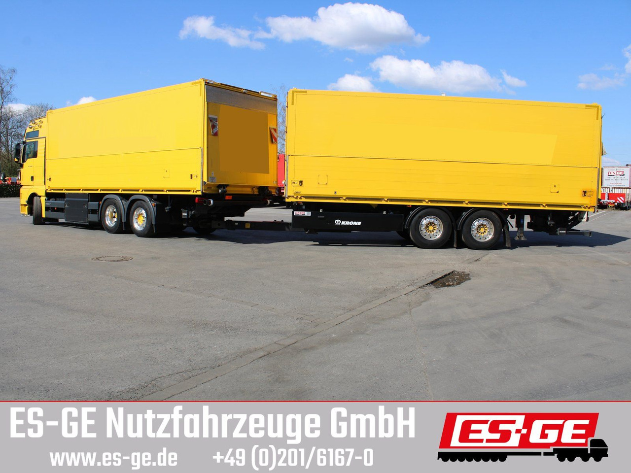 MAN 6x2 LKW mit Tandemanhänger - За напитки камион: снимка 3 MAN 6x2 LKW mit Tandemanhänger - За напитки камион: снимка 3