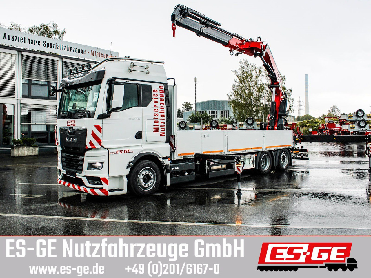 MAN TGX 26.480 6x2-4 LL CH mit Fassi F545RA.2.26 - Бордови камион, Камион с кран: снимка 1 MAN TGX 26.480 6x2-4 LL CH mit Fassi F545RA.2.26 - Бордови камион, Камион с кран: снимка 1