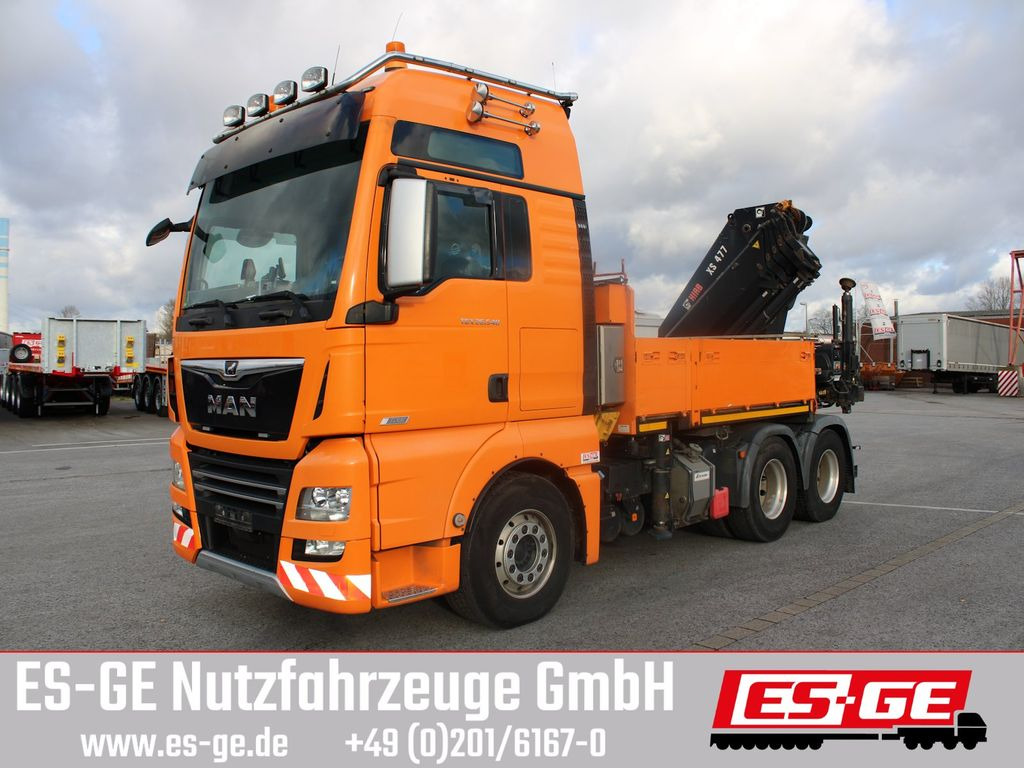 MAN TGX 26.540 + HIABV-Ladekran 477E-4 HIPRO - Бордови камион, Камион с кран: снимка 1 MAN TGX 26.540 + HIABV-Ladekran 477E-4 HIPRO - Бордови камион, Камион с кран: снимка 1