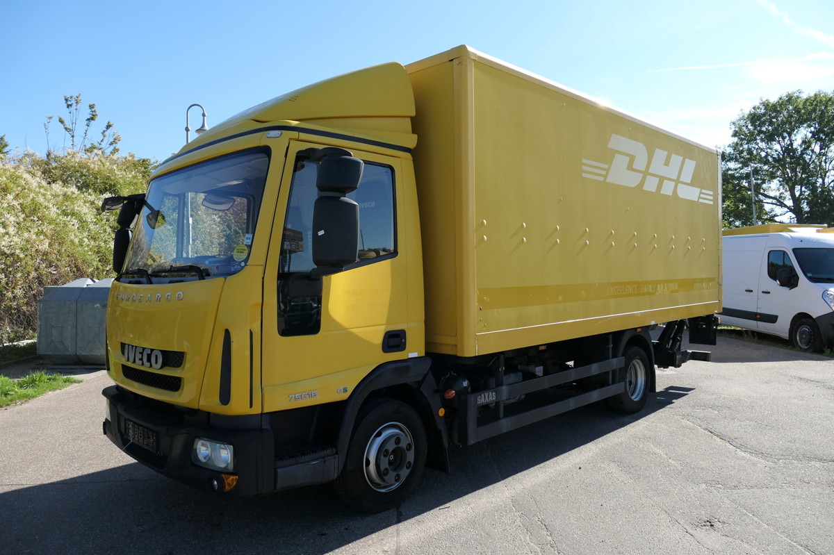 IVECO EuroCargo ML 75 E 16 P LBW LUFT AUTOMATIK COC EU - Лекотоварен автомобил фургон: снимка 1 IVECO EuroCargo ML 75 E 16 P LBW LUFT AUTOMATIK COC EU - Лекотоварен автомобил фургон: снимка 1