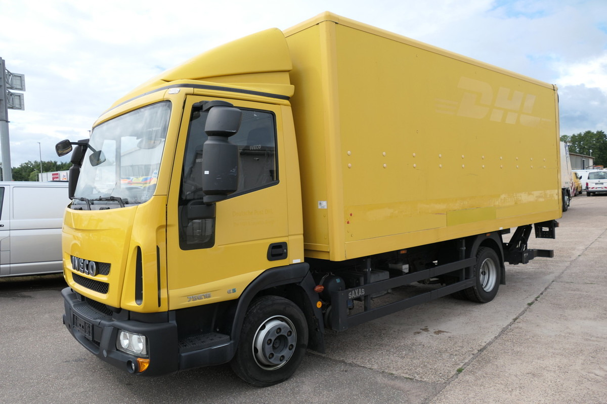 IVECO EuroCargo ML 75 E 16 P LBW LUFT AUTOMATIK COC EU - Лекотоварен автомобил фургон: снимка 1 IVECO EuroCargo ML 75 E 16 P LBW LUFT AUTOMATIK COC EU - Лекотоварен автомобил фургон: снимка 1