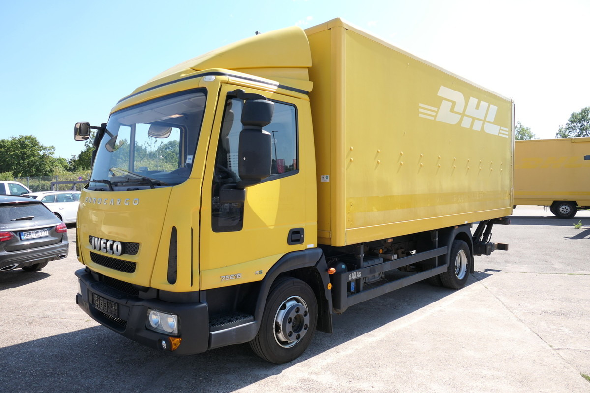 IVECO EuroCargo ML 75 E 16 P LBW LUFT AUTOMATIK COC EU - Лекотоварен автомобил фургон: снимка 1 IVECO EuroCargo ML 75 E 16 P LBW LUFT AUTOMATIK COC EU - Лекотоварен автомобил фургон: снимка 1