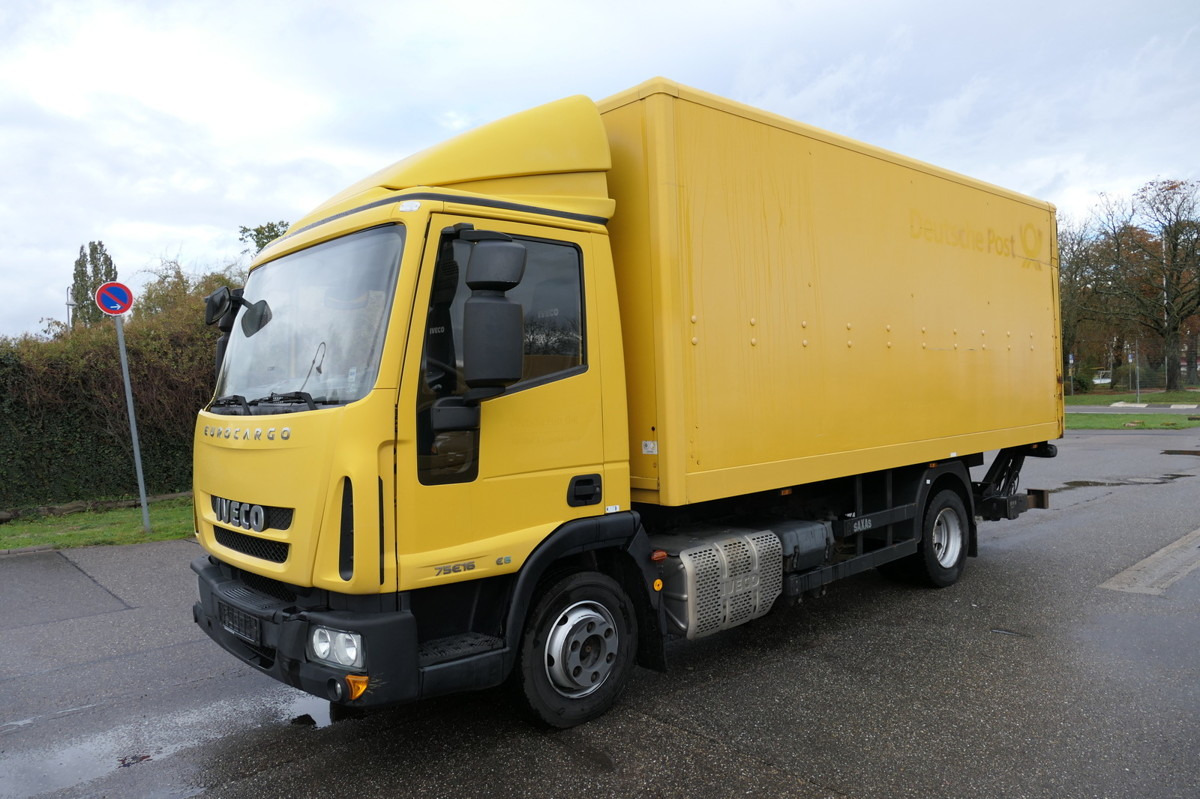 IVECO EuroCargo ML 75 E 16 P LBW LUFT AUTOMATIK COC EU - Лекотоварен автомобил фургон: снимка 1 IVECO EuroCargo ML 75 E 16 P LBW LUFT AUTOMATIK COC EU - Лекотоварен автомобил фургон: снимка 1