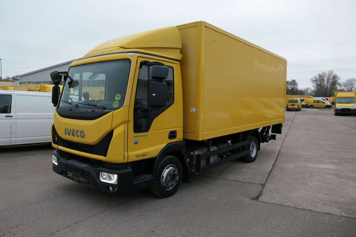 IVECO EuroCargo ML 75 E 16 P LBW LUFT AUTOMATIK COC - Лекотоварен автомобил фургон: снимка 1 IVECO EuroCargo ML 75 E 16 P LBW LUFT AUTOMATIK COC - Лекотоварен автомобил фургон: снимка 1