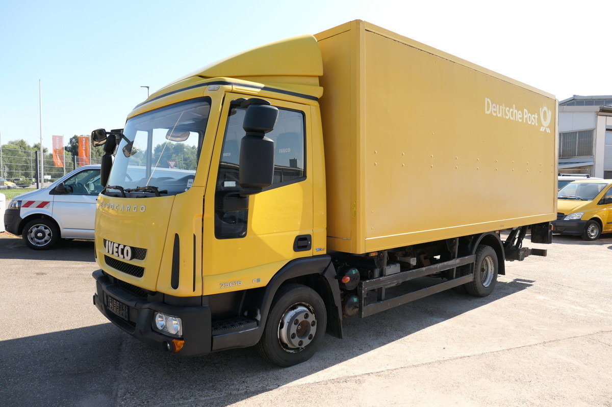 IVECO EuroCargo ML 75 E 16 P LBW LUFT AUTOMATIK EURO-5 - Камион фургон: снимка 2 IVECO EuroCargo ML 75 E 16 P LBW LUFT AUTOMATIK EURO-5 - Камион фургон: снимка 2