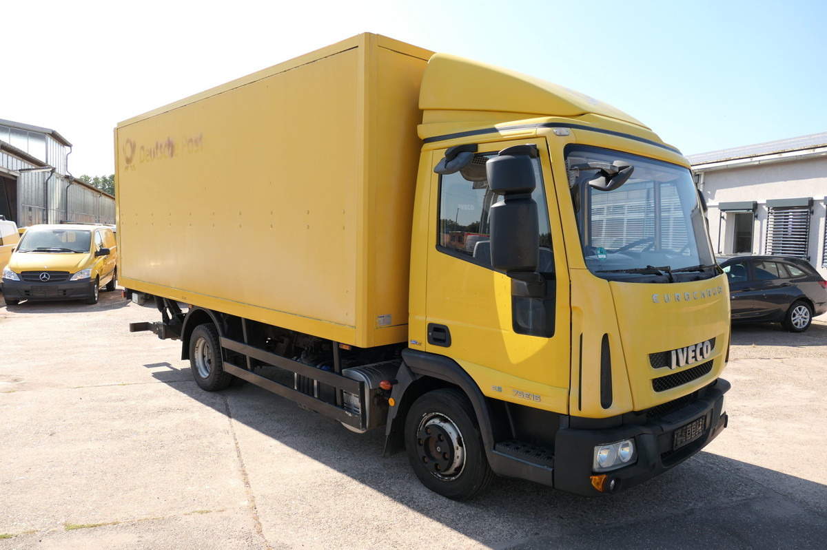 IVECO EuroCargo ML 75 E 16 P LBW LUFT AUTOMATIK EURO-5 - Камион фургон: снимка 1 IVECO EuroCargo ML 75 E 16 P LBW LUFT AUTOMATIK EURO-5 - Камион фургон: снимка 1