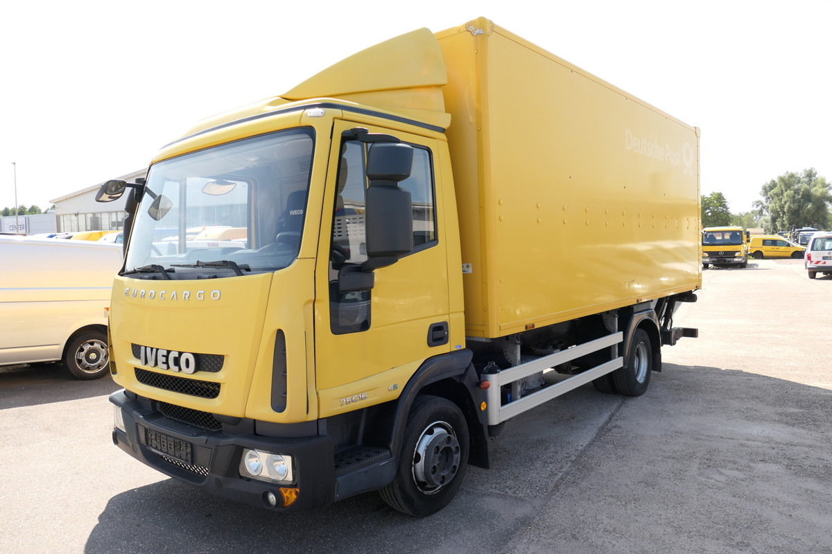 IVECO EuroCargo ML 75 E 16 P LBW LUFT AUTOMATIK EURO-5 - Камион фургон: снимка 1 IVECO EuroCargo ML 75 E 16 P LBW LUFT AUTOMATIK EURO-5 - Камион фургон: снимка 1