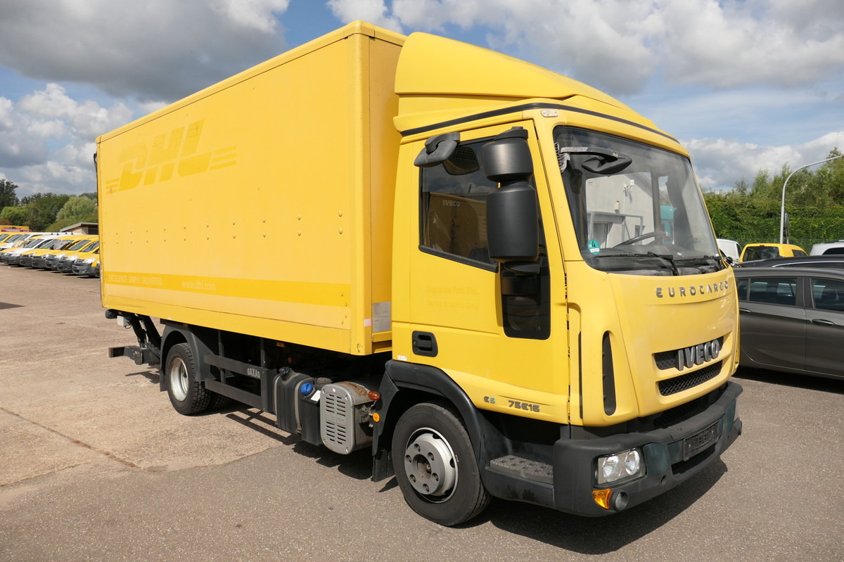 IVECO EuroCargo ML 75 E 16 P LBW LUFT AUTOMATIK EURO-5 - Камион фургон: снимка 1 IVECO EuroCargo ML 75 E 16 P LBW LUFT AUTOMATIK EURO-5 - Камион фургон: снимка 1