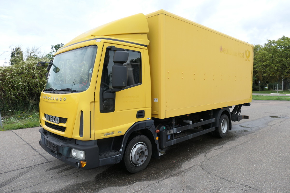 IVECO EuroCargo ML 75 E 16 P LBW LUFT AUTOMATIK - Лекотоварен автомобил фургон: снимка 1 IVECO EuroCargo ML 75 E 16 P LBW LUFT AUTOMATIK - Лекотоварен автомобил фургон: снимка 1