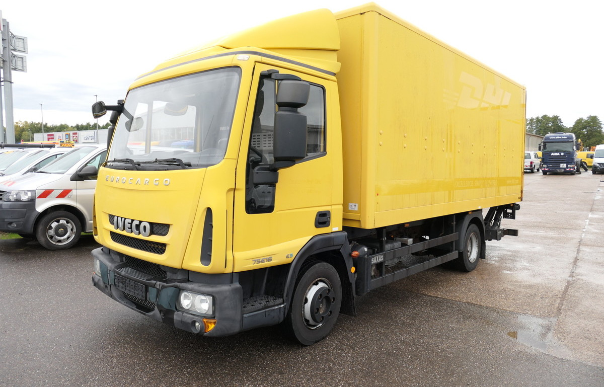 IVECO EuroCargo ML 75 E 16 P LBW LUFT EURO-5 - Камион фургон: снимка 1 IVECO EuroCargo ML 75 E 16 P LBW LUFT EURO-5 - Камион фургон: снимка 1
