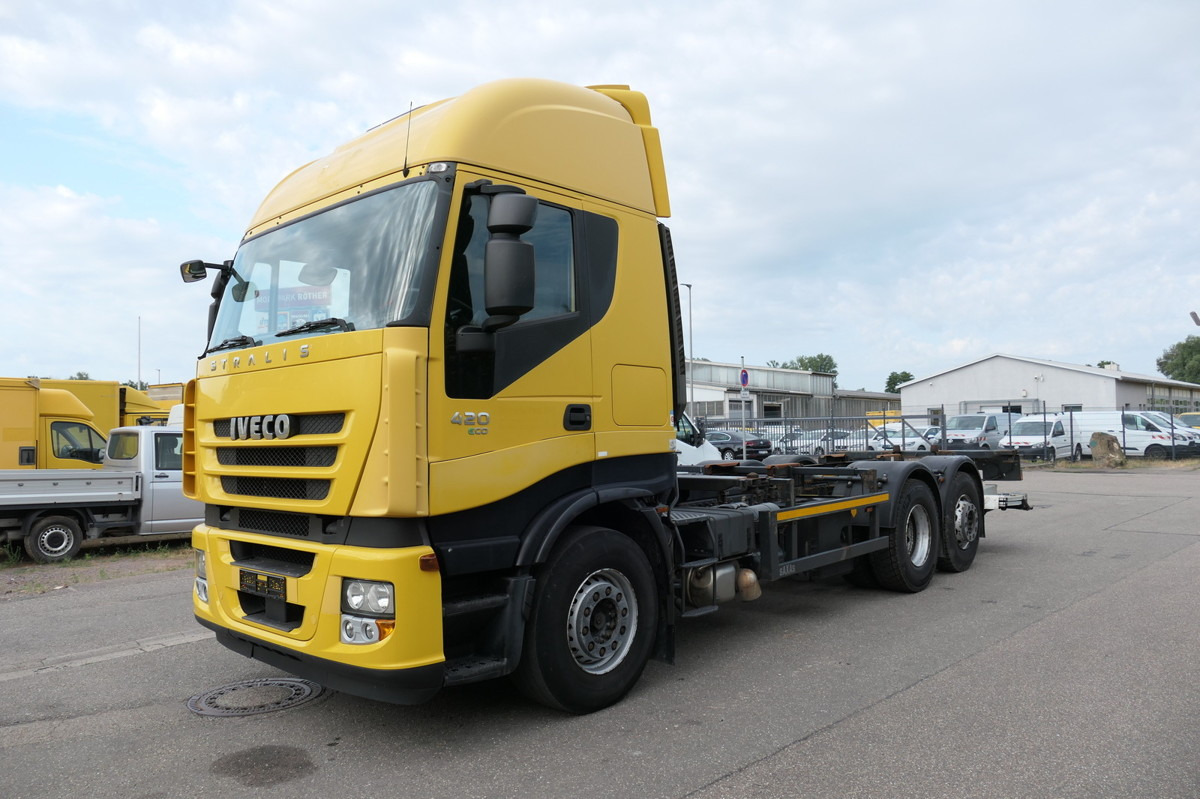 IVECO STRALIS AS 260 S42 Y/FS-CM ECO LBW AHK KLIMA INT - Контейнеровоз/ Сменна каросерия камион: снимка 1 IVECO STRALIS AS 260 S42 Y/FS-CM ECO LBW AHK KLIMA INT - Контейнеровоз/ Сменна каросерия камион: снимка 1