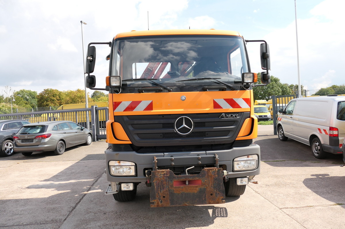 MERCEDES-BENZ 1828 AK Kran Axor-R Atlas 85.2 Kipper Winterdien - Самосвал камион, Камион с кран: снимка 2 MERCEDES-BENZ 1828 AK Kran Axor-R Atlas 85.2 Kipper Winterdien - Самосвал камион, Камион с кран: снимка 2