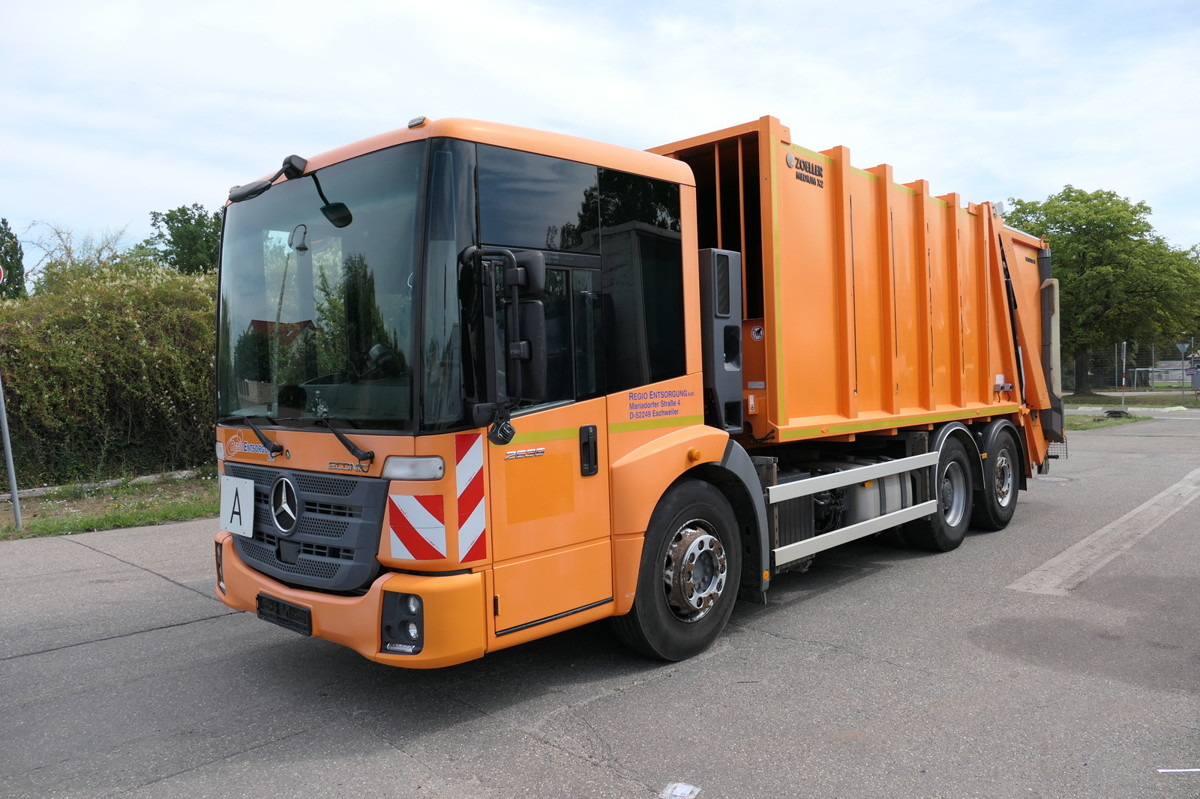 MERCEDES-BENZ 2635 NGE-L62N Econic Aufbau Zöller Medium - Боклукчийска кола: снимка 1 MERCEDES-BENZ 2635 NGE-L62N Econic Aufbau Zöller Medium - Боклукчийска кола: снимка 1